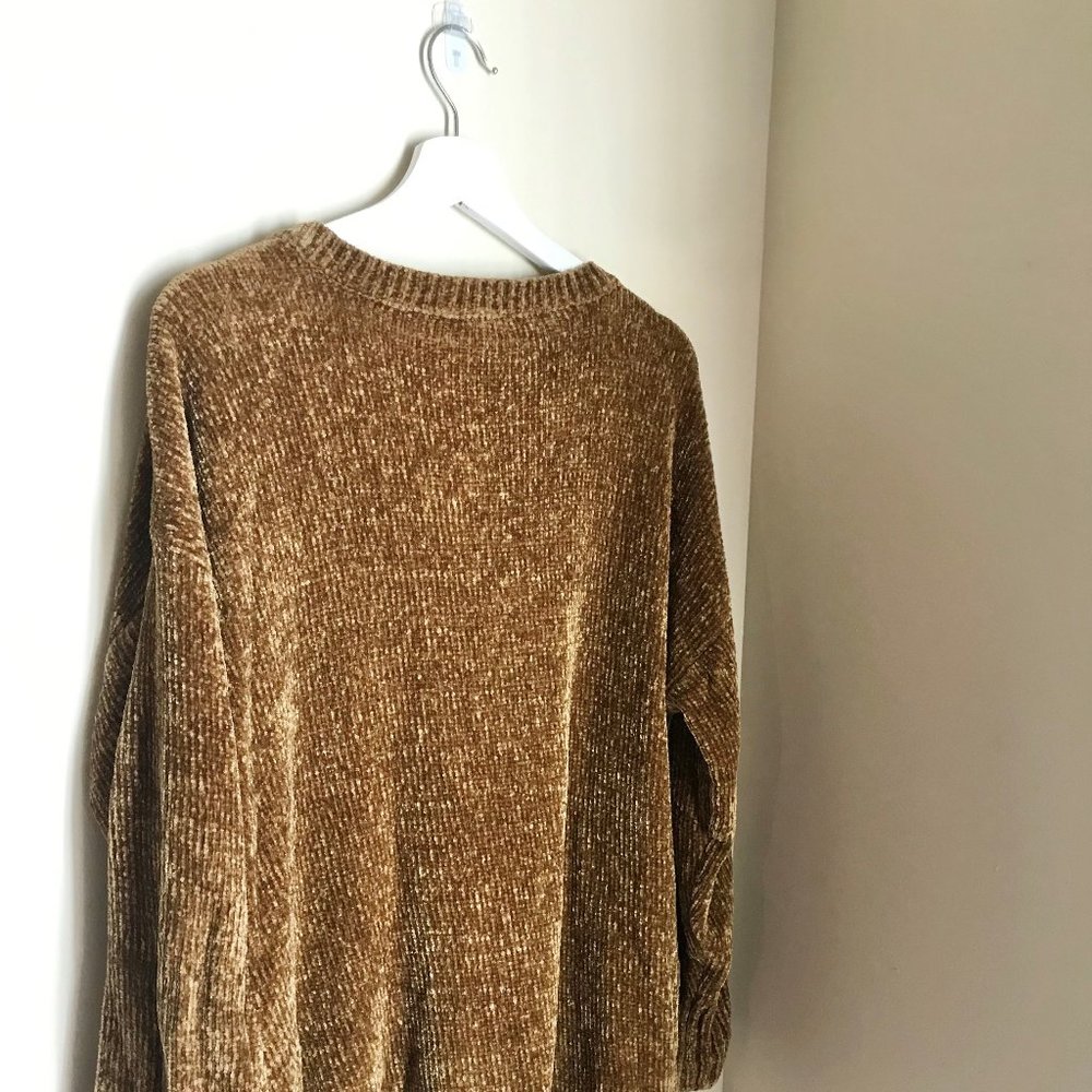 Golden Brown Fall Sweater